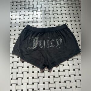 Juicy Couture Black Intimate Shorts